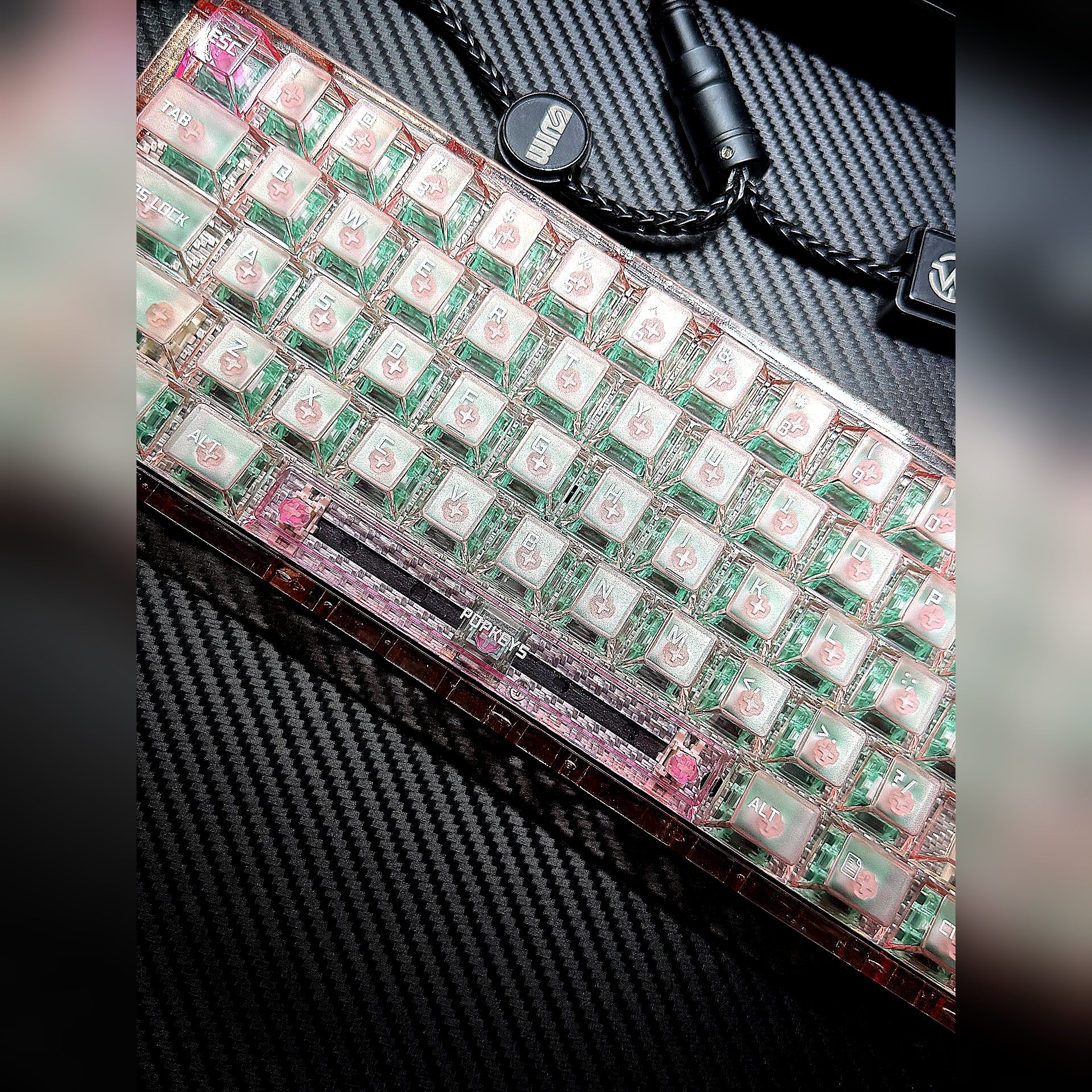 Amber Sun - Nexus61A Magnetic Custom Keyboard
