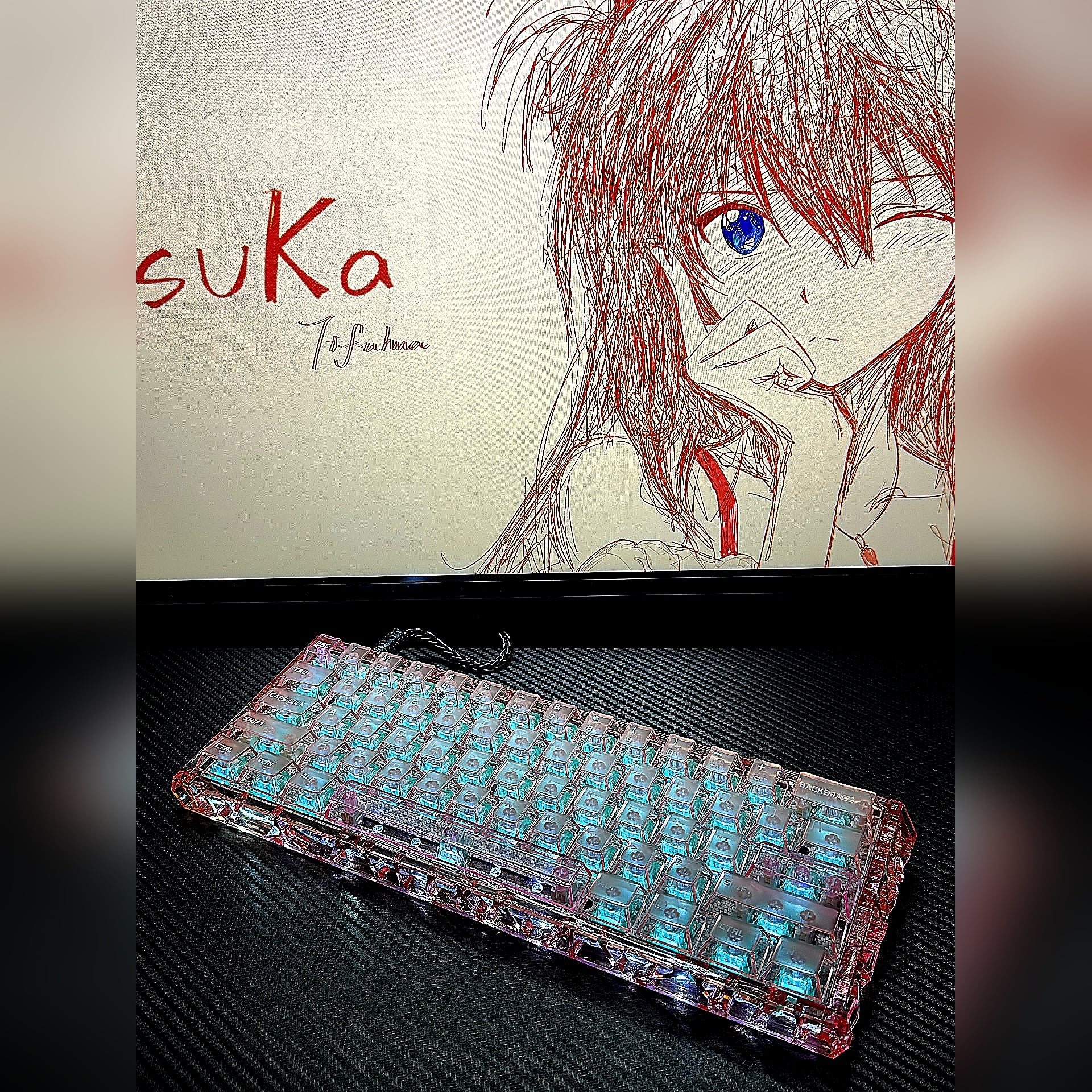 Amber Sun - Nexus61A Magnetic Custom Keyboard