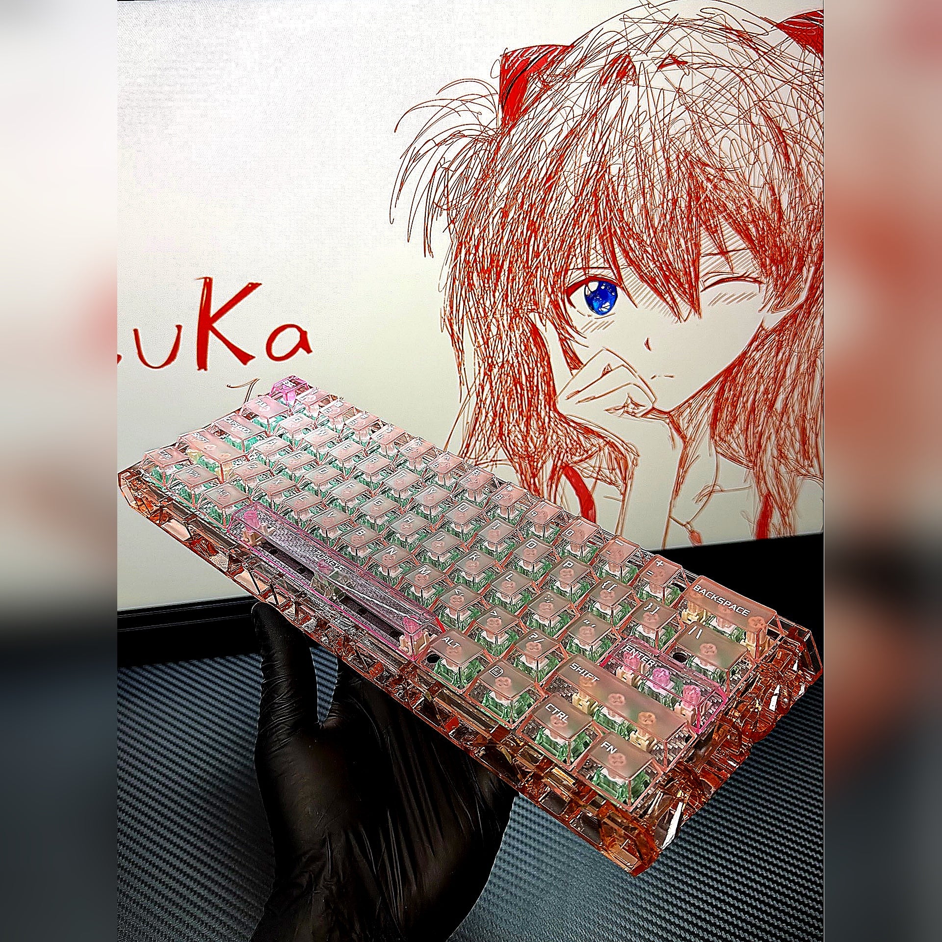 Amber Sun - Nexus61A Magnetic Custom Keyboard