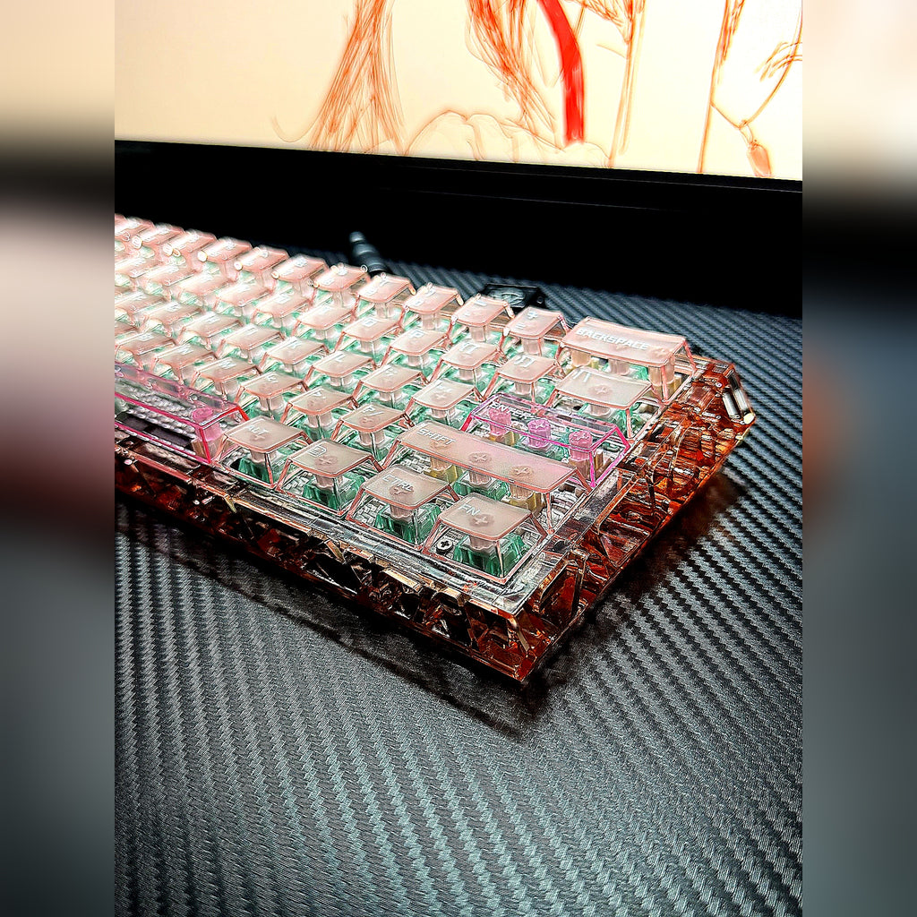 Amber Sun - Nexus61A Magnetic Custom Keyboard