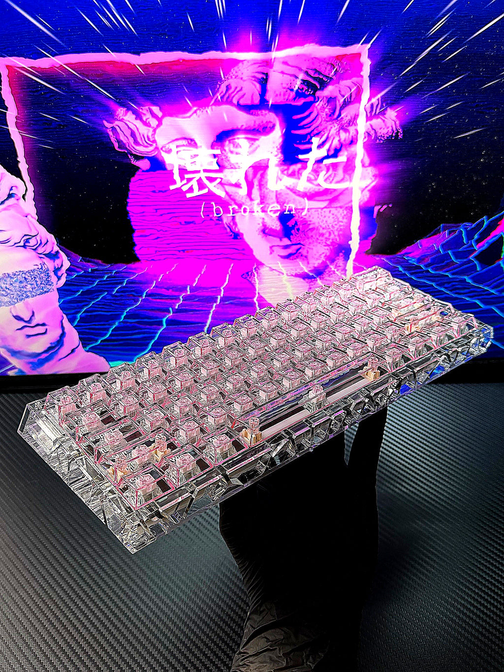 Mad Catz MAD60 RGB Vaporwave Keyboard – 0.02mm RT 8K Polling