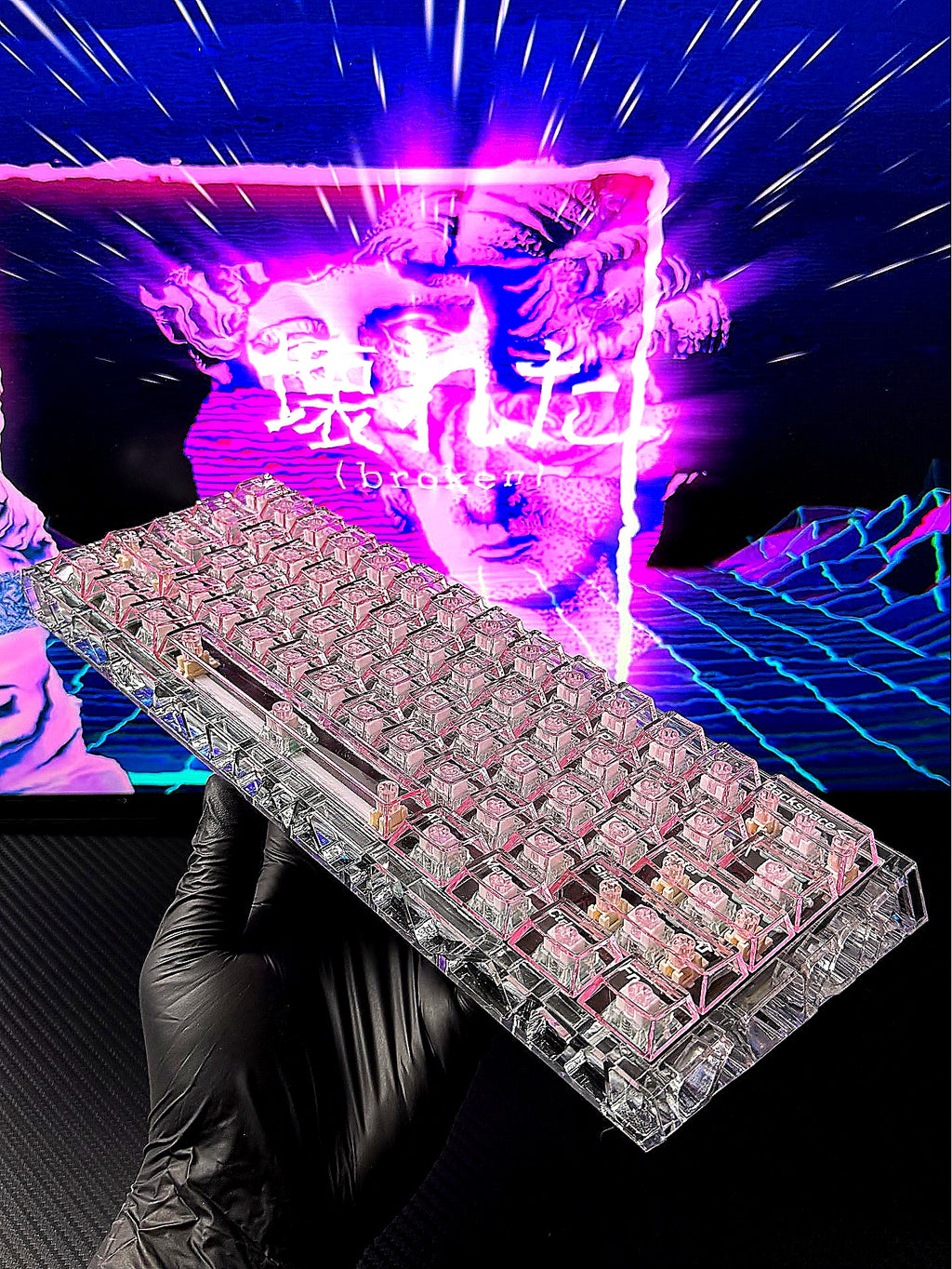 Mad Catz MAD60 RGB Vaporwave Keyboard – 0.02mm RT 8K Polling