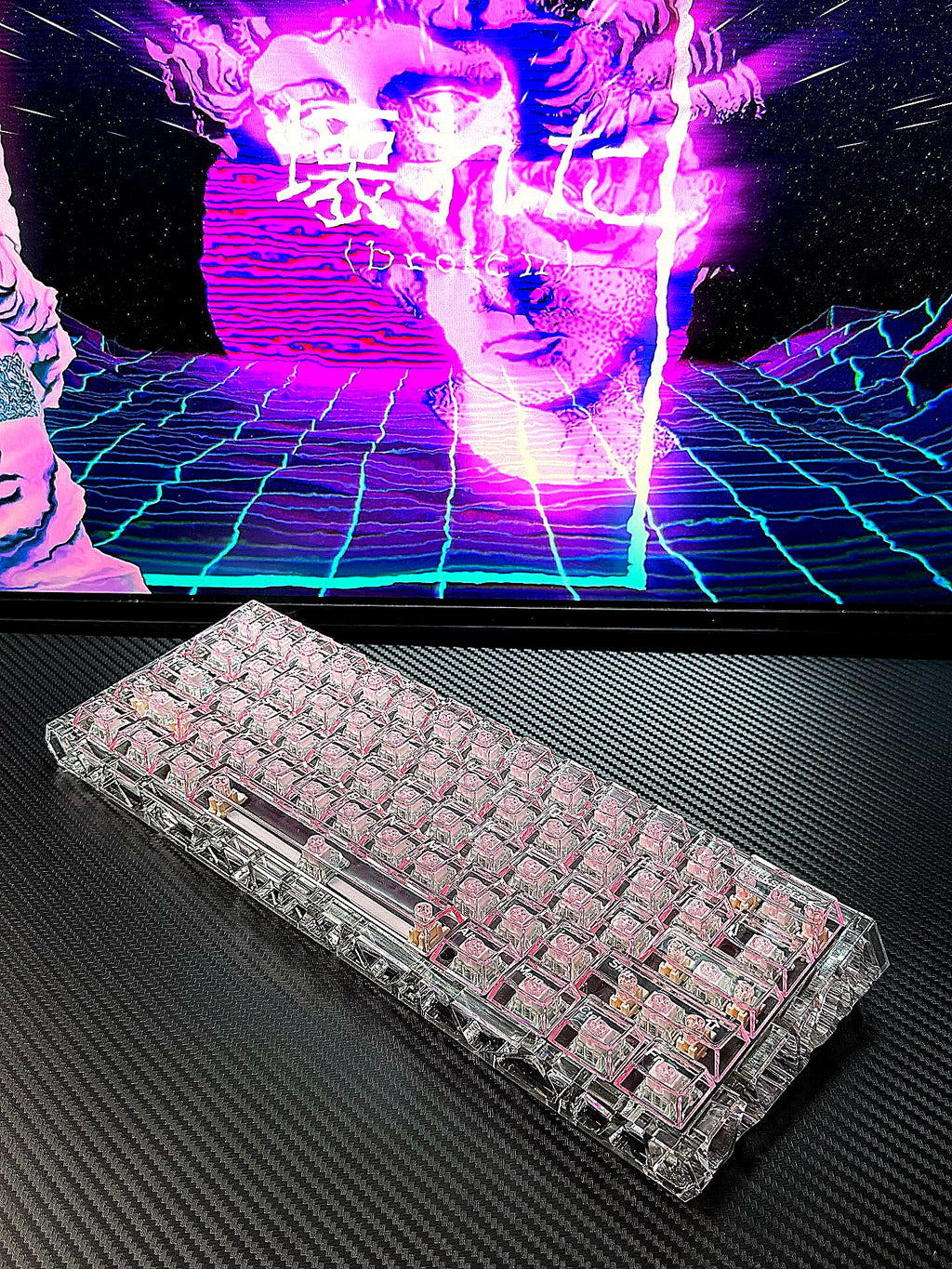 Mad Catz MAD60 RGB Vaporwave Keyboard – 0.02mm RT 8K Polling