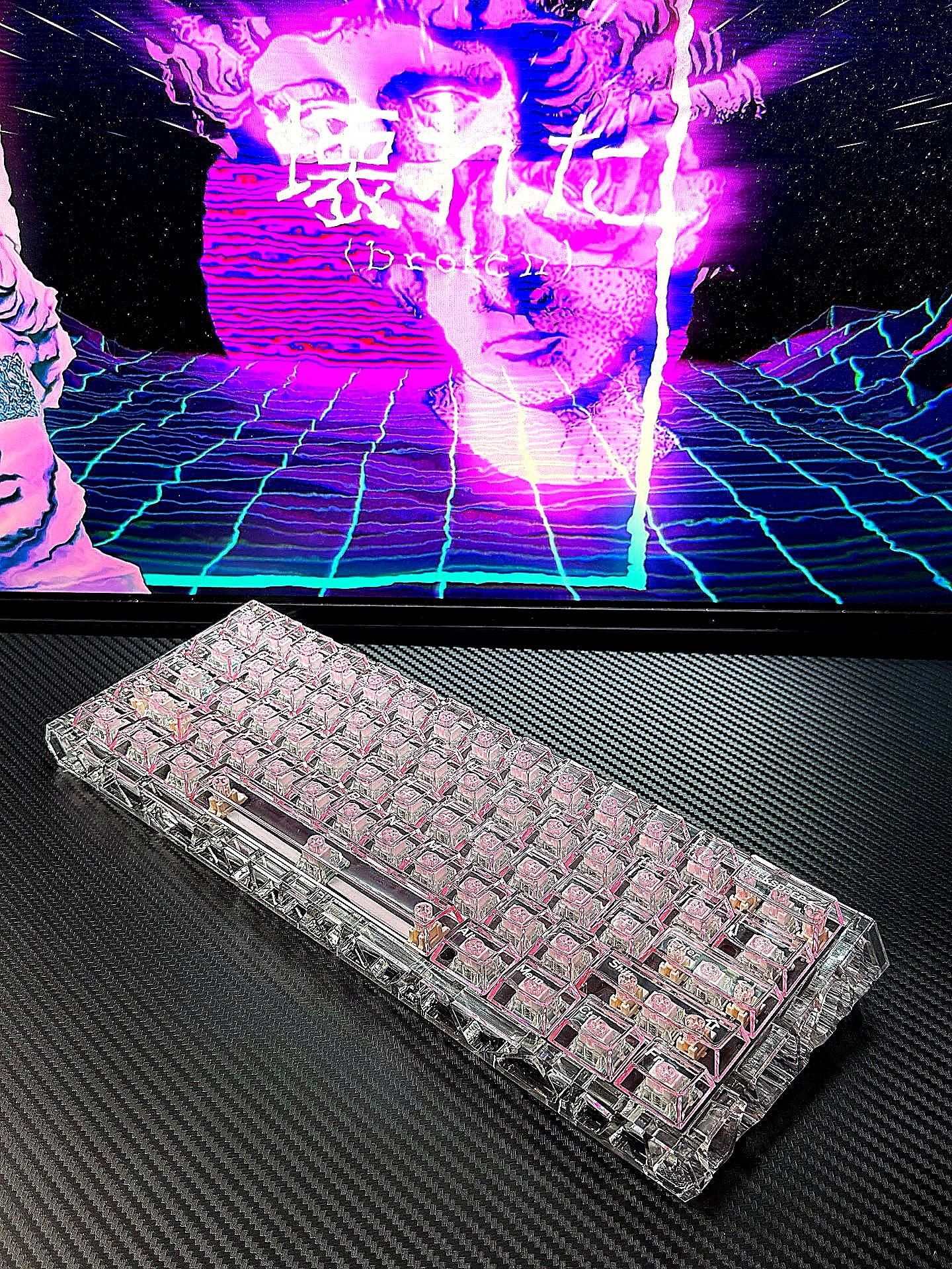 Mad Catz MAD60 RGB Vaporwave Keyboard – 0.02mm RT 8K Polling