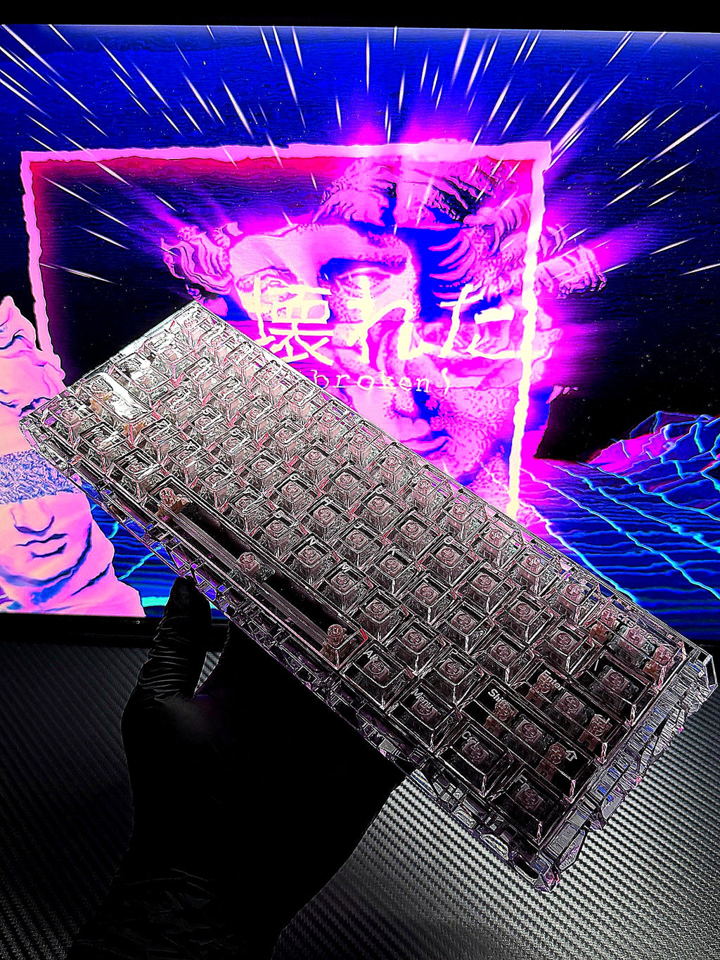Mad Catz MAD60 RGB Vaporwave Keyboard – 0.02mm RT 8K Polling
